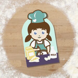 In the Kitchen Box Card SVG From The Bearded Housewife