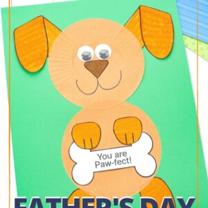 Paw-fect Father’s Day Craft by Homeschool Preschool