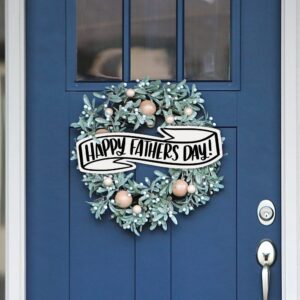 Happy Father's Day Banner SVG From Hand Lettered Printables
