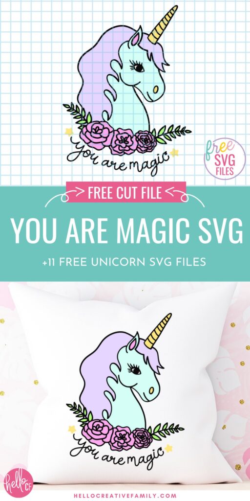 Add a touch of magic to your Cricut projects with 11 free unicorn SVG Cut files! Perfect for unicorn lovers, these designs are easy to download and use. Start your magical Cricut projects now! Perfect for Unicorn birthday parties, unicorn decor, unicorn shirts and so much more!