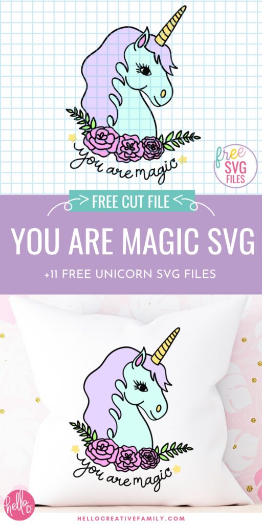 Add a touch of magic to your Cricut projects with 11 free unicorn SVG Cut files! Perfect for unicorn lovers, these designs are easy to download and use. Start your magical Cricut projects now! Perfect for Unicorn birthday parties, unicorn decor, unicorn shirts and so much more!