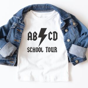 ABCD School Tour SVG From Everyday Party Magazine