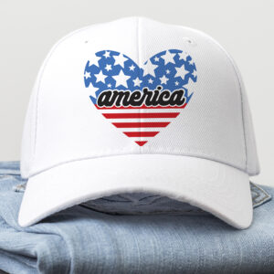 America Heart Flag SVG From Artsy-Fartsy Mama