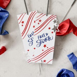 Sparkler Holders SVG From Hand Lettered Printables