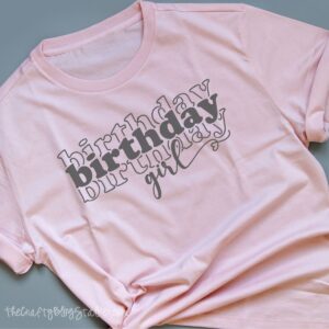 Birthday Girl SVG From The Crafty Blog Stalker