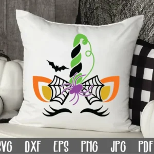 Halloween Unicorn SVG From OldMarket