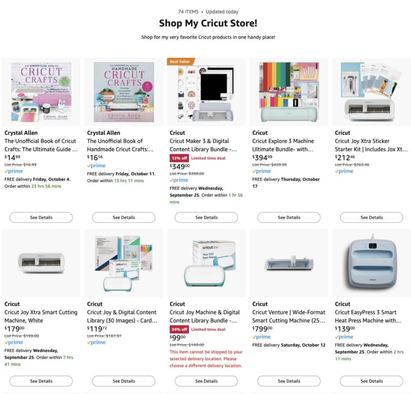 Shop Hello Creative Family's Cricut Craft Store!