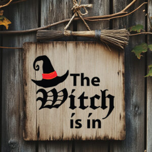 The Witch Is In SVG From Try it - Like it - Create it