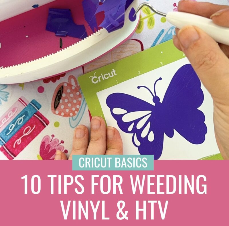 10 Tips For Weeding Vinyl & HTV