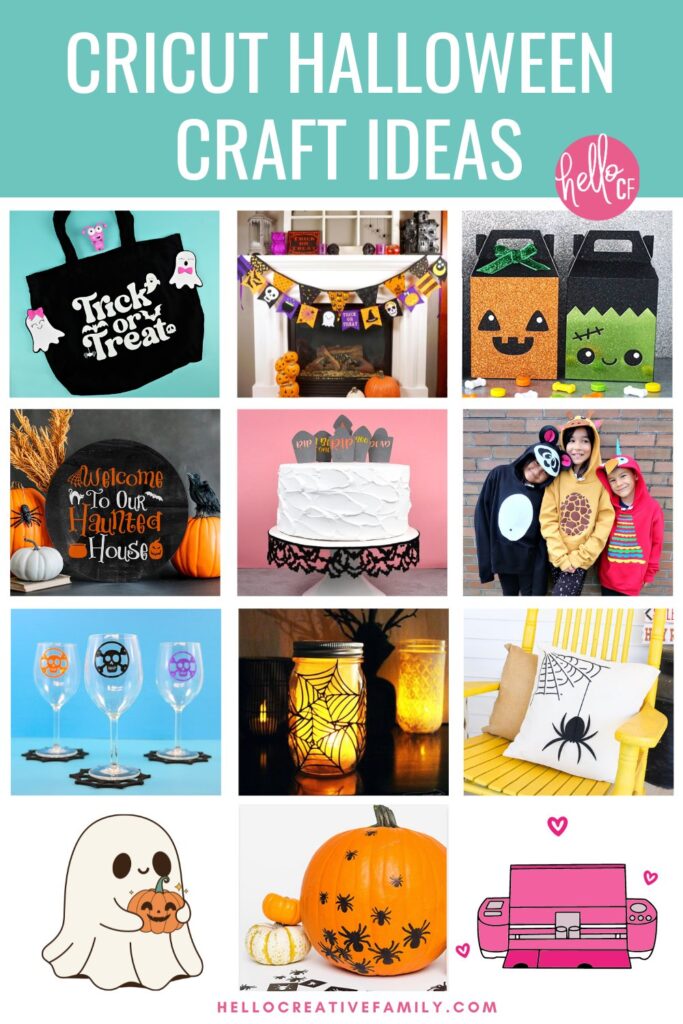 Get creative this spooky season with the best Halloween Cricut crafts! Explore our favorite fun and easy DIY Halloween Cricut ideas to make unique decor, costumes, trick-or-treat and more.