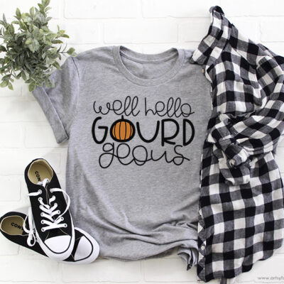Hello Gourd-Geous SVG From Artsy-Fartsy Mama