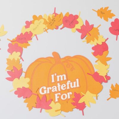 I'm Grateful For Thanksgiving Wreath