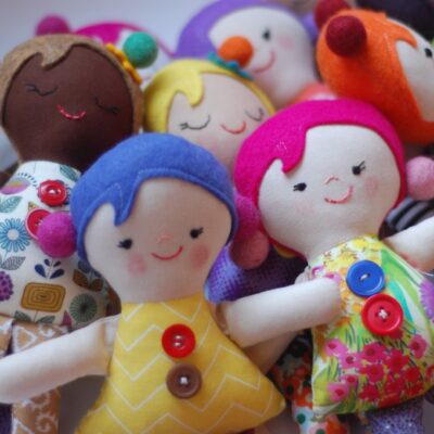 The Josephine Doll from while she naps