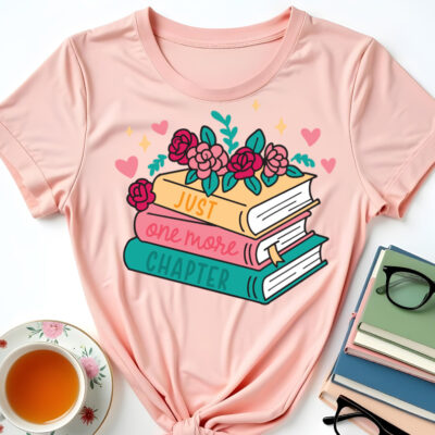 Just One More Chapter SVG From Gina C. Creates