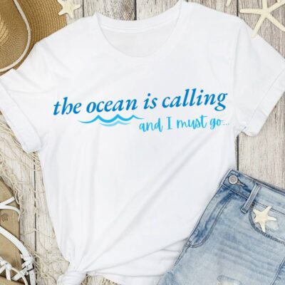 The Ocean is Calling SVG From Sunshine and Munchkins