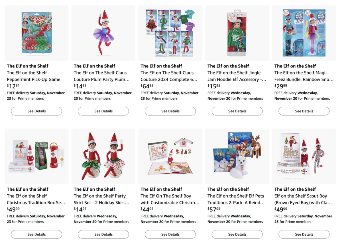 Favorite Elf On The Shelf Products Shop
