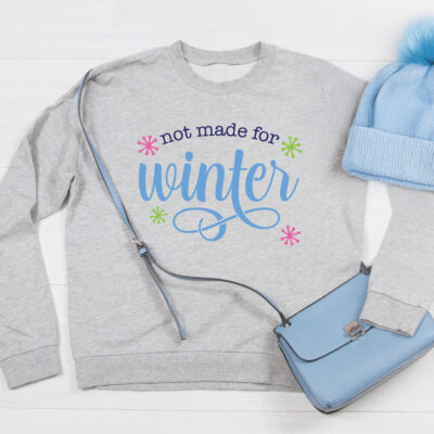 Not Made For Winter SVG From We Can Make That