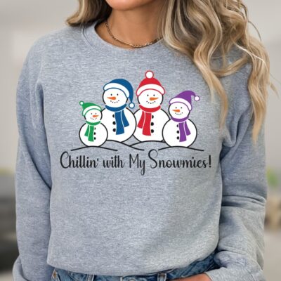 Chillin' With My Snowmies SVG From The Quiet Grove