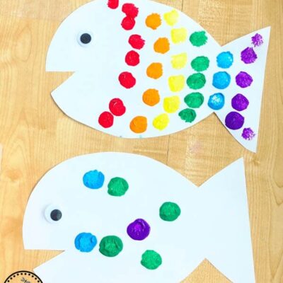 Rainbow Fish Craft From Planning Playtime