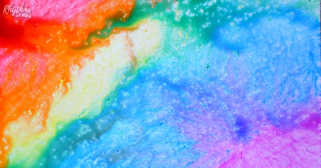 Rainy Day Rainbow Art Project From Rhythms of Play