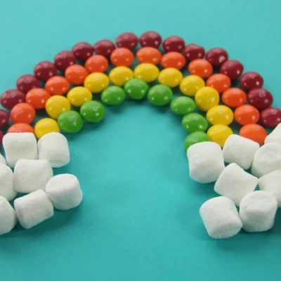 Skittles Rainbow Craft From Planning Playtime