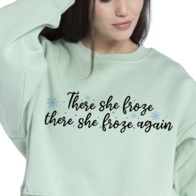 There She Froze SVG From Kiy's Craftroom