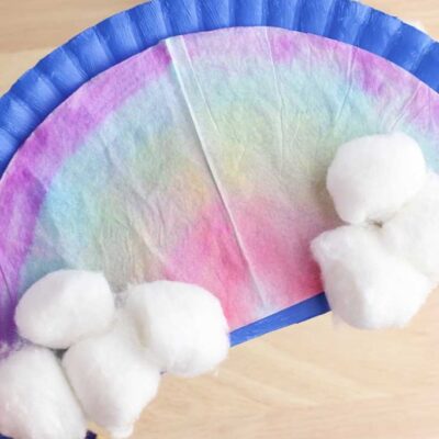 Coffee Filter Rainbow Experiment and Craft From Hunny I'm Home