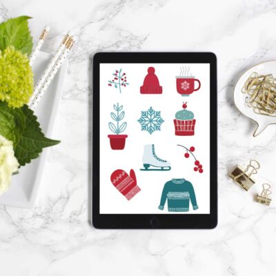 Winter Clipart SVG Files From The Listed Home