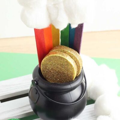 Popsicle Stick Rainbow Craft From Hunny I’m Home DIY