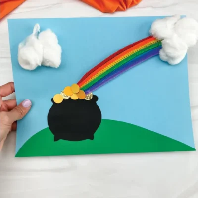 Pot of Gold Rainbow Craft From Simple Everyday Mom