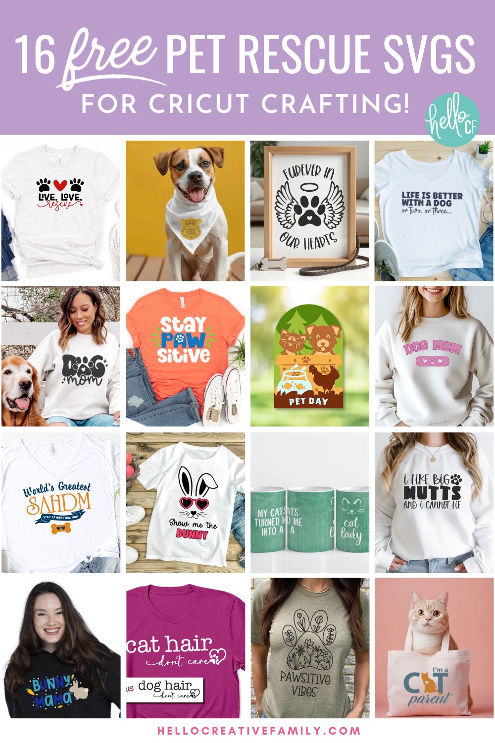 Calling all Cricut crafters! These free animal rescue SVG files will help you craft meaningful projects while showing love for rescue pets. Join the fun and create something special!