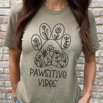Pawsitive Vibes SVG From Crafting Overload