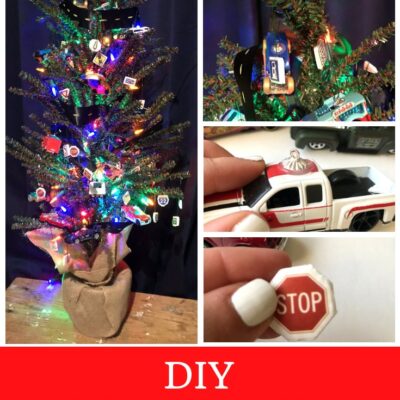 Hot Wheels Christmas Tree from From Under A Palm Tree