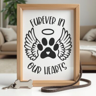Furever in our Hearts SVG From Gina C. Creates