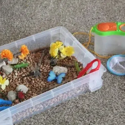 Insect Sensory Bin by Simply Full of Delight
