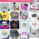 Take a trip back to the 80s with these 20 Free 80s SVG Files! From neon cassette tapes to rad retro designs, these Cricut & Silhouette cut files are perfect for t-shirts, stickers, and party decor. Grab my free "80s Baby" cassette tape SVG and check out all the other designs in this nostalgic SVG hop!