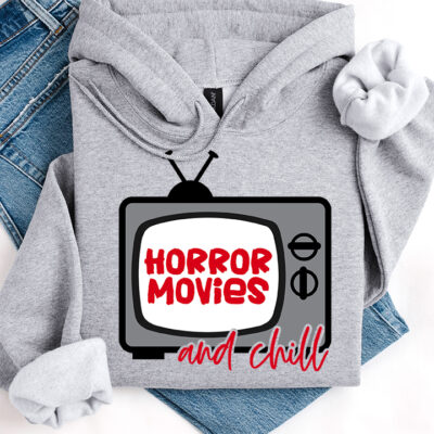 Horror Movies & Chill SVG From Artsy-Fartsy Mama