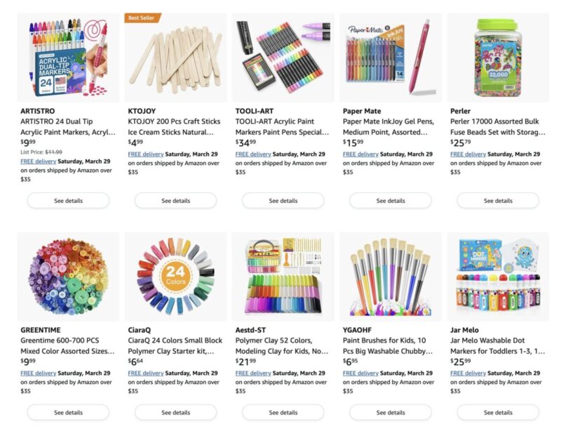 The Ultimate List Of Craft Supplies For Little Makers