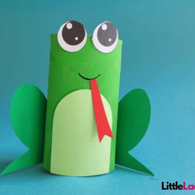 Toilet Paper Roll Frog By Little Ladoo