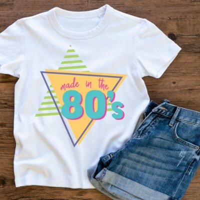 Made in the 80s SVG From The Crafty Blog Stalker