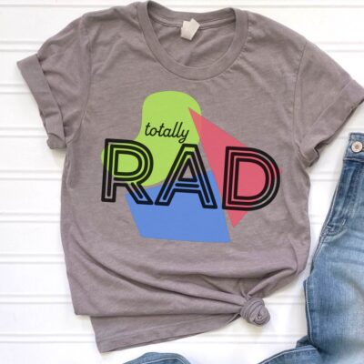 Totally Rad SVG From Crafting Overload