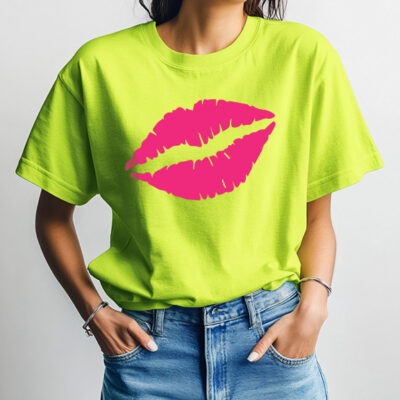 Hot Pink Lips SVG From Try It - Like It - Create It