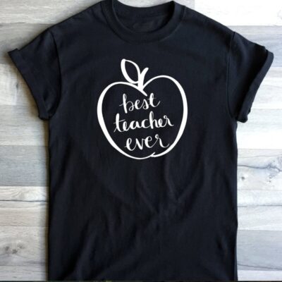 The Best Teacher Ever Apple SVG From Crafting Overload
