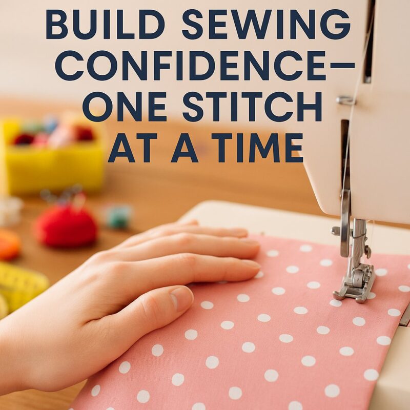 Build Sewing Confidence&mdash;One Stitch at a Time