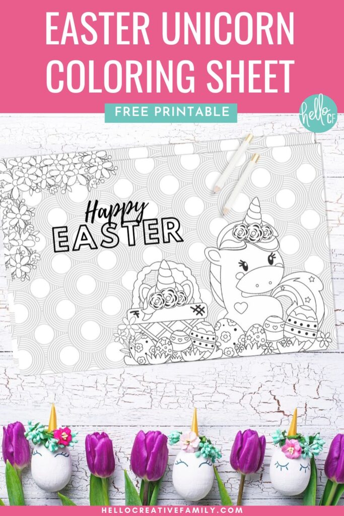 Looking for a detailed Easter coloring activity? Download this beautiful Zentangle Unicorn Easter Coloring Sheet for a magical way to celebrate the season. Perfect for kids who love intricate designs and fantasy themes. 