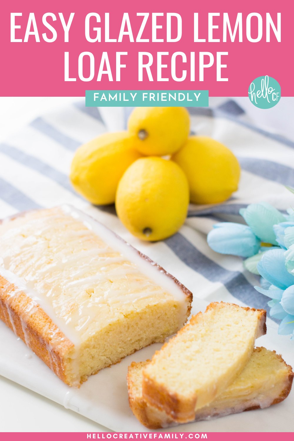 Easy Glazed Lemon Loaf Recipe