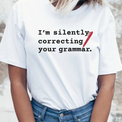 I'm Silently Correcting Your Grammar SVG From Harper N Co