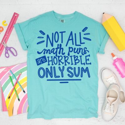 Math Teacher Shirt SVG From Crafting in the Rain