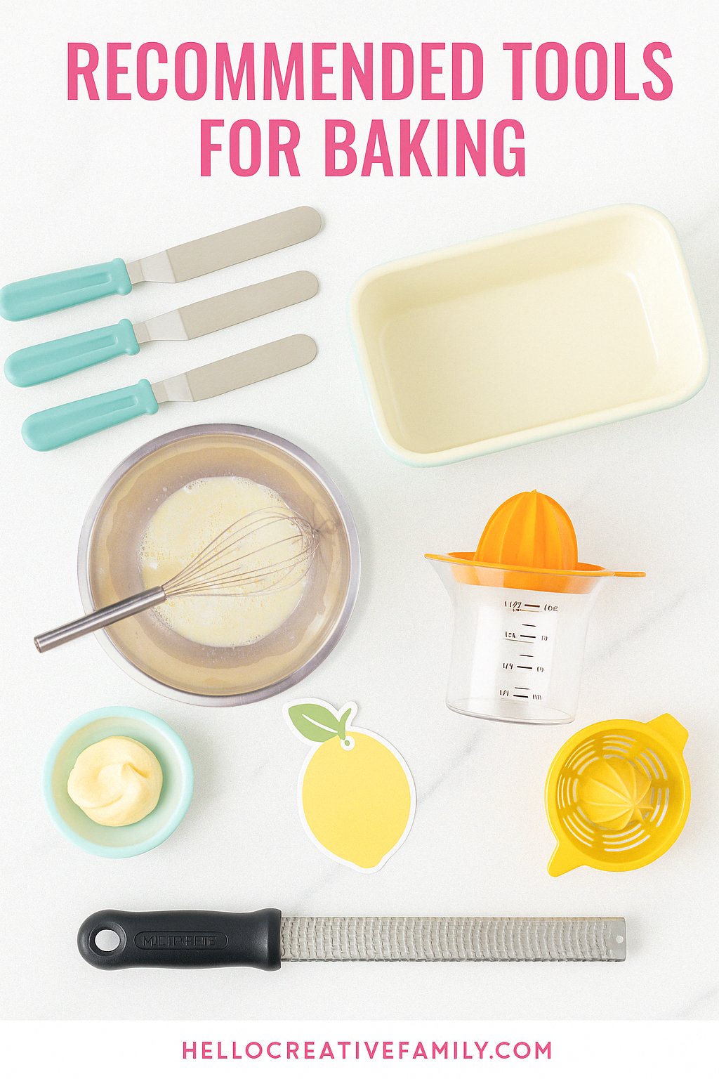 Recommended Tools For Baking