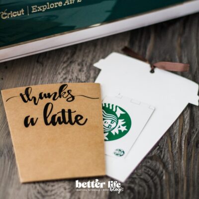 Thanks a Latte SVG From Better Life Blog